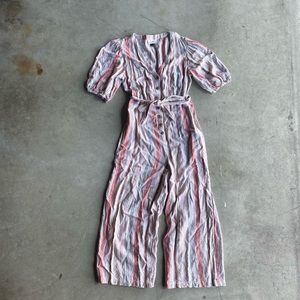 Universal Thread Striped Jumpsuit
